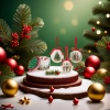 Decoraciones de navidad colgante esférico vacaciones ambiente hogar sala de estar colgante de árbol details Picture